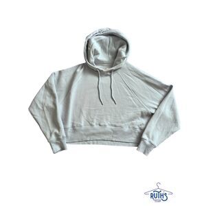 Abercrombie & Fitch Soft A&F Collection Cropped Sweater Sweatshirt Hoodie